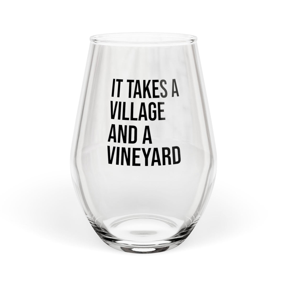 Stemless Wine Glass, 11.75oz